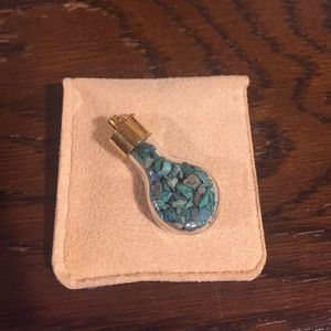 H Stern turquoise glass charm necklace piece